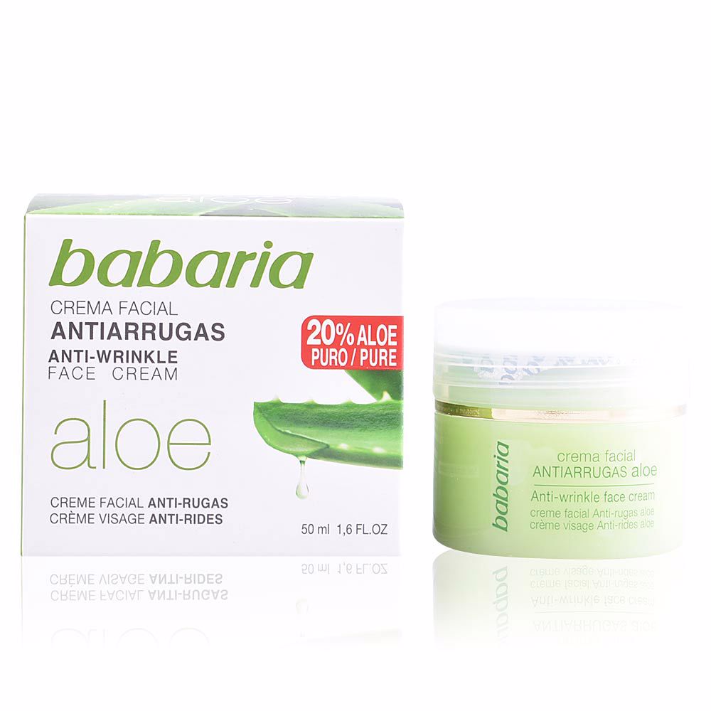 Babaria ALOE VERA creme visage anti rides